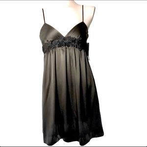 VERA WANG LAVENDER LABEL silk empire waist cottage fairycore dress green 8 NWT